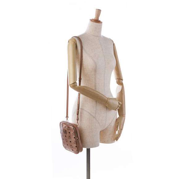 Pre-Loved MCM Visetos Modular Stark Belt Bag - Picture 10 of 11